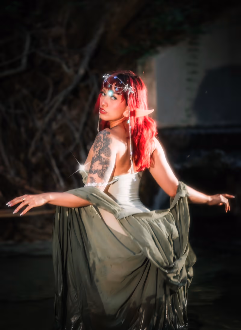 Princess Rose fantasy cosplay
